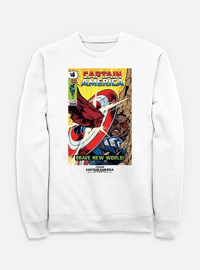 Captain America: Brave New World Comic Cover Sweatshirt