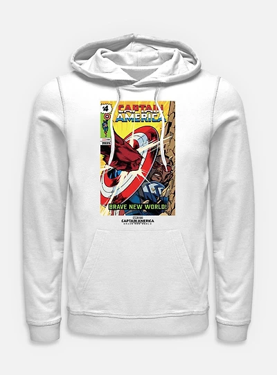 Captain America: Brave New World Comic Cover Hoodie