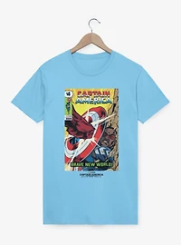 Captain America: Brave New World Comic Cover Garment Dye T-Shirt