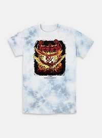 Captain America: Brave New World Red Hulk And Falcon Tie-Dye T-Shirt