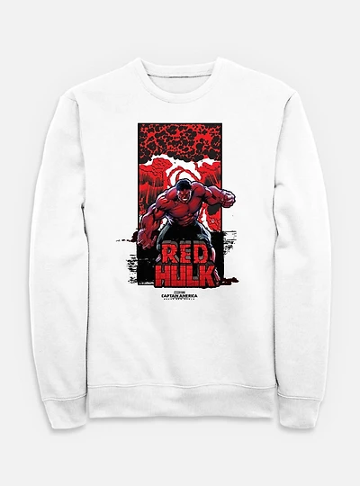 Captain America: Brave New World Red Hulk Bomb Sweatshirt