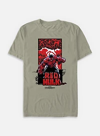 Captain America: Brave New World Red Hulk Bomb Garment Dye T-Shirt