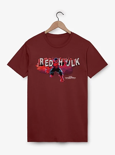 Captain America: Brave New World Big Red Hulk Garment Dye T-Shirt