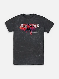 Captain America: Brave New World Big Red Hulk Mineral Wash T-Shirt