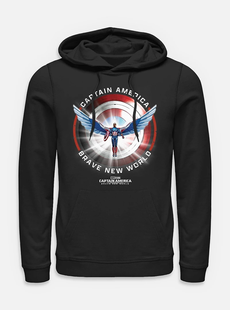Captain America: Brave New World America Shield Hoodie