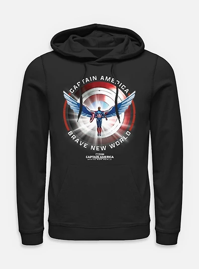 Captain America: Brave New World America Shield Hoodie