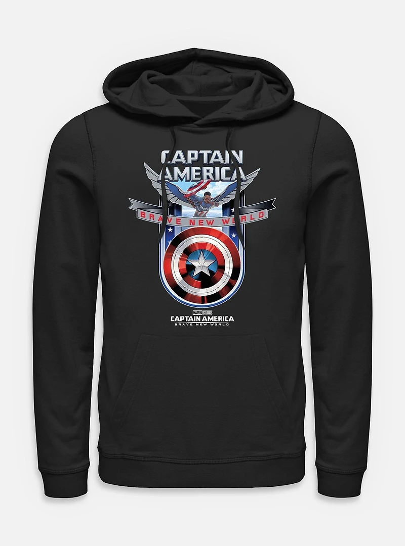 Captain America: Brave New World Shield Hoodie
