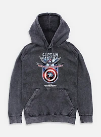 Captain America: Brave New World Shield Mineral Wash Hoodie