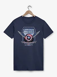 Captain America: Brave New World America Shield Wings Garment Dye T-Shirt