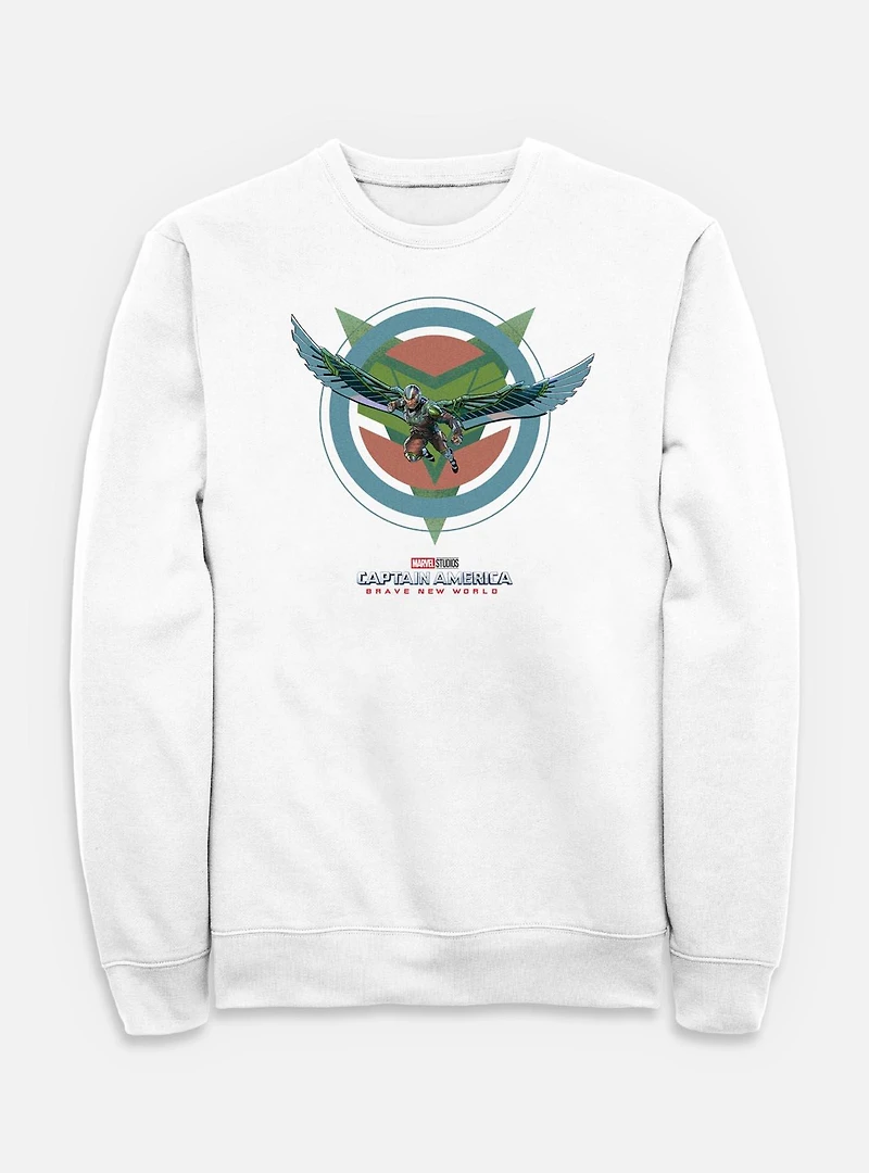 Captain America: Brave New World Falcon Tie-Dye Sweatshirt