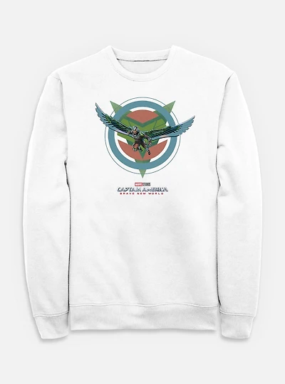 Captain America: Brave New World Falcon Tie-Dye Sweatshirt