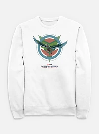 Captain America: Brave New World Falcon Tie-Dye Sweatshirt