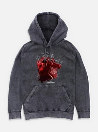 Captain America: Brave New World Red Hulk Punch Through Mineral Wash Hoodie