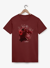 Captain America: Brave New World Red Hulk Punch Through Garment Dye T-Shirt