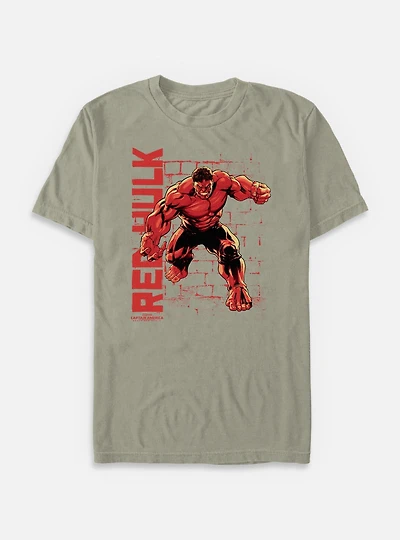 Captain America: Brave New World Stone Wall Hulk Garment Dye T-Shirt