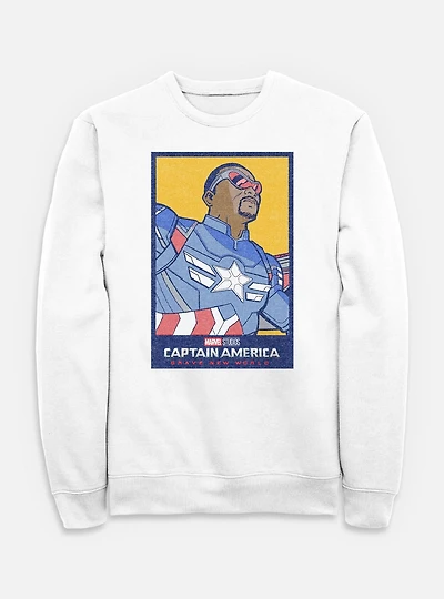 Captain America: Brave New World America Portrait Sweatshirt