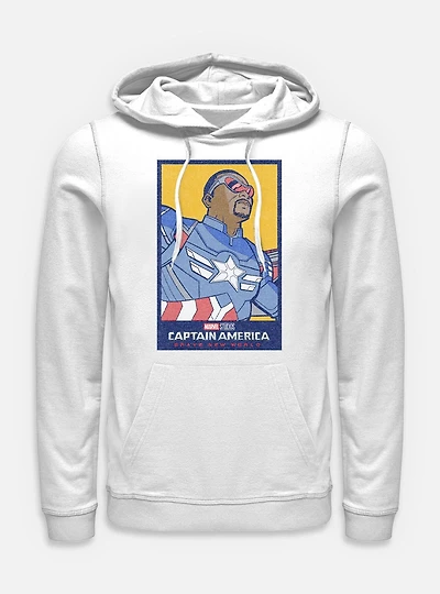Captain America: Brave New World America Portrait Hoodie