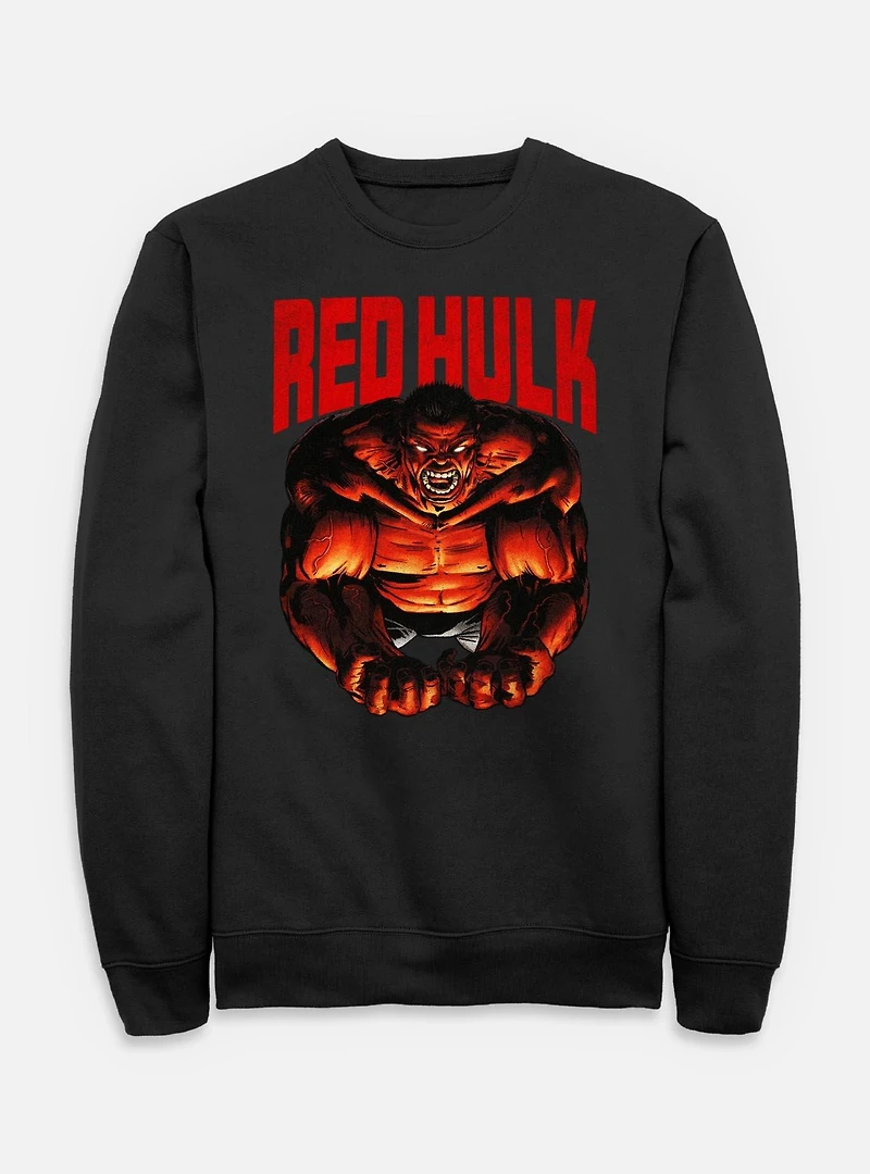 Marvel Red Hulk Sweatshirt