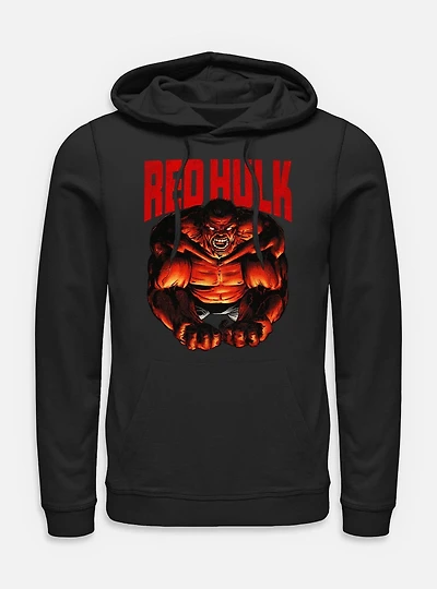 Marvel Red Hulk Hoodie