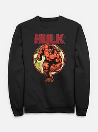 Marvel Red Hulk Run Sweatshirt