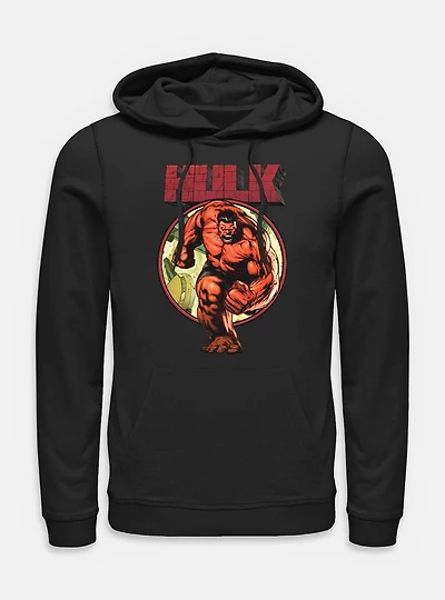 Marvel Red Hulk Run Hoodie