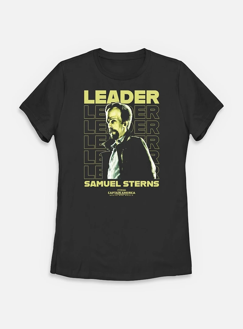 Captain America: Brave New World Leader Samuel Sterns Womens T-Shirt
