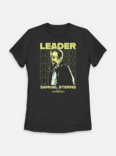 Captain America: Brave New World Leader Samuel Sterns Womens T-Shirt