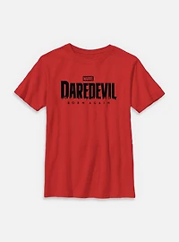 Marvel Daredevil: Born Again Black Logo Youth T-Shirt