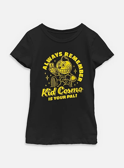 The Electric State Always Remember Kid Cosmo Youth Girls T-Shirt