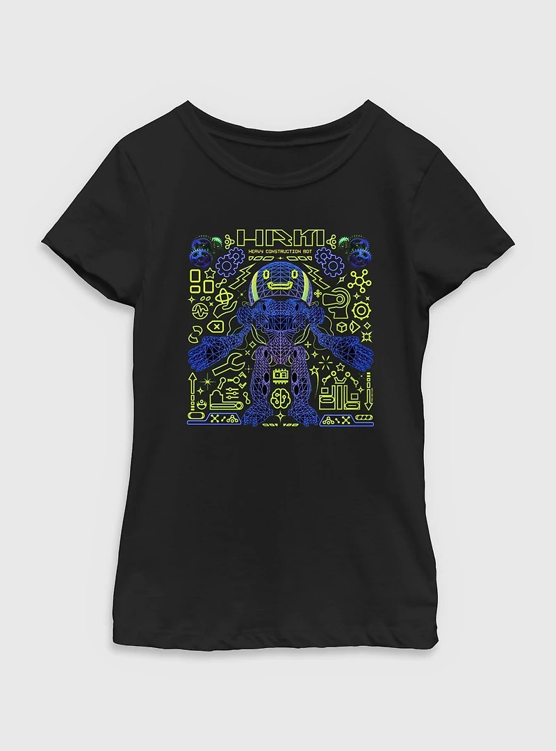 The Electric State Herman Heavy Construction Bot Youth Girls T-Shirt