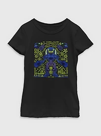 The Electric State Herman Heavy Construction Bot Youth Girls T-Shirt