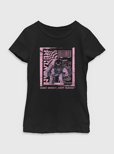 The Electric State Herman Make Money Keep Runnin Youth Girls T-Shirt