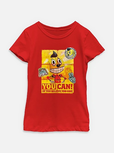 The Electric State You Can If Believe Poster Youth Girls T-Shirt