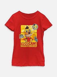 The Electric State You Can If Believe Poster Youth Girls T-Shirt