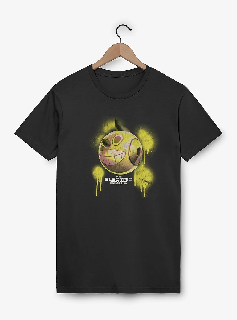 The Electric State Kid Cosmo Spray Paint Style T-Shirt