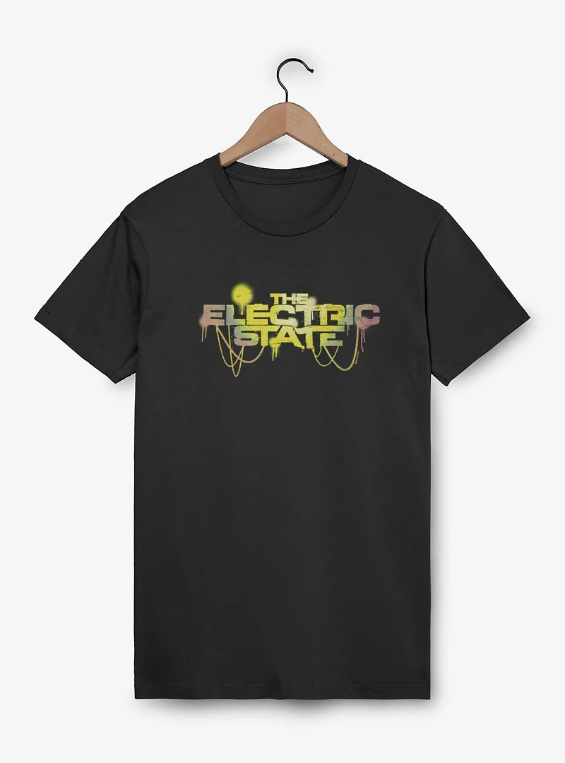 The Electric State Spray Paint Style Logo T-Shirt
