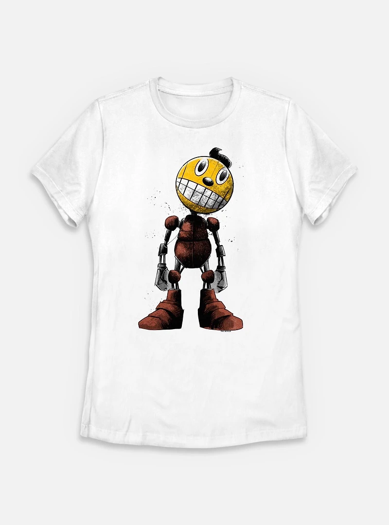 The Electric State Kid Cosmo Portrait Womens T-Shirt