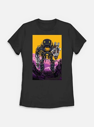 The Electric State Heman Portrait Womens T-Shirt