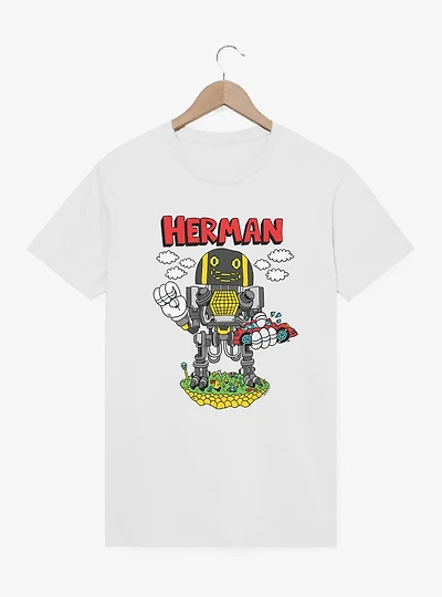 The Electric State Herman Cartoon Style T-Shirt