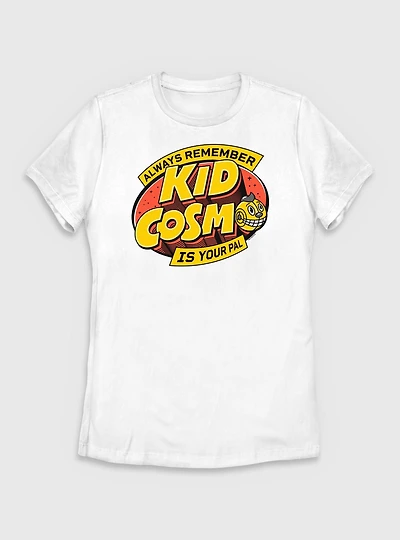 The Electric State Always Remember Kid Cosmo Is Your Pal Logo Womens T-Shirt