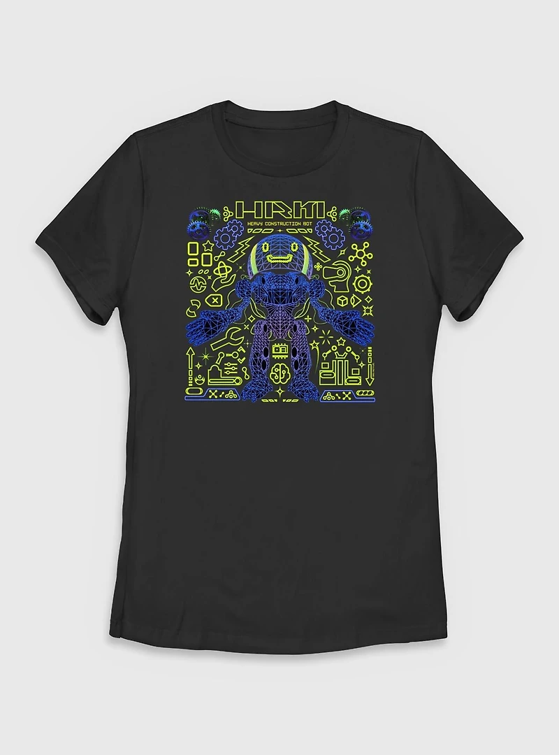 The Electric State Herman Heavy Construction Bot Womens T-Shirt