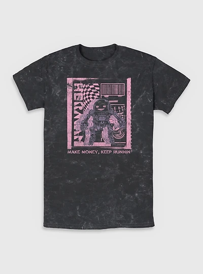 The Electric State Herman Make Money Keep Runnin Mineral Wash T-Shirt