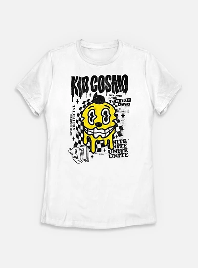 The Electric State Kid Cosmo Drip Womens T-Shirt