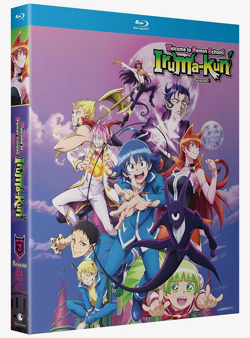 Welcome To Demon School Iruma-Kun: Season 2 Blu-Ray