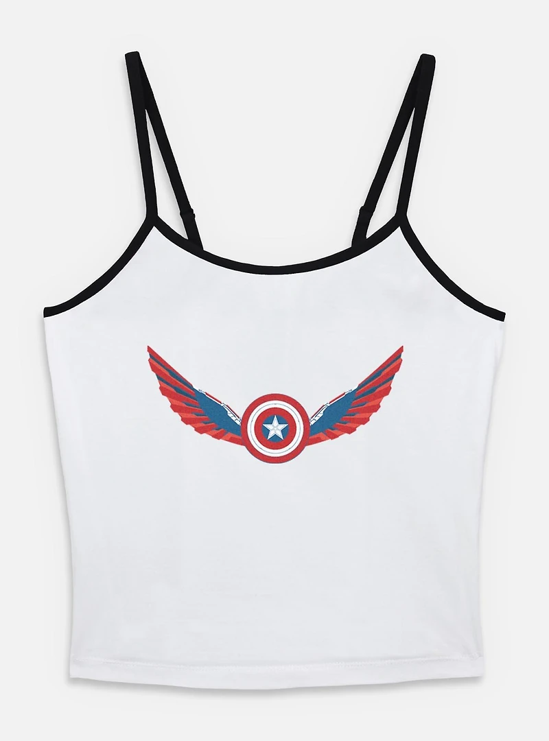 Captain America: Brave New World Wings Shield Falcon Womens Cami