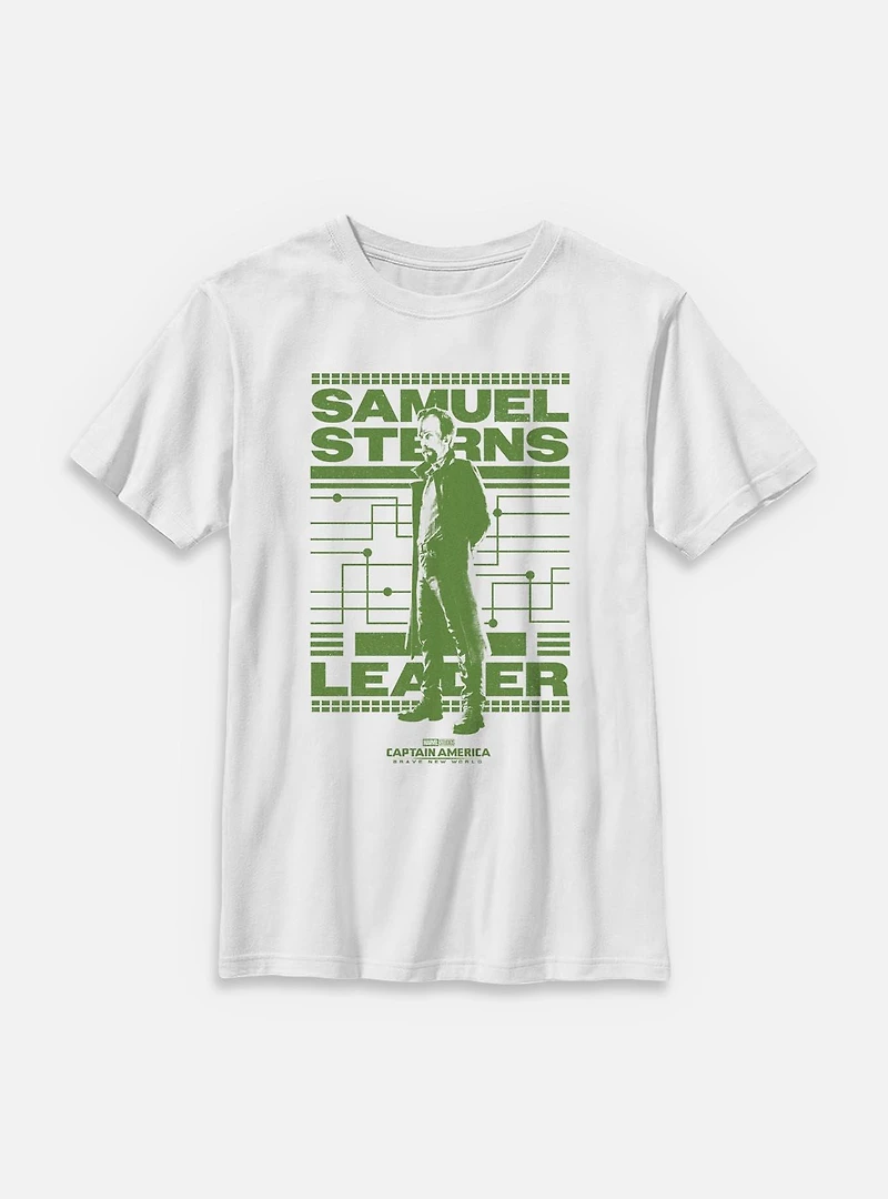 Captain America: Brave New World Samuel Sterns Leader Poster Youth T-Shirt