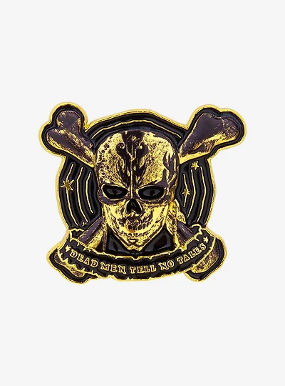 Loungefly Disney Pirates of the Caribbean Skull Enamel Pin - BoxLunch Exclusive