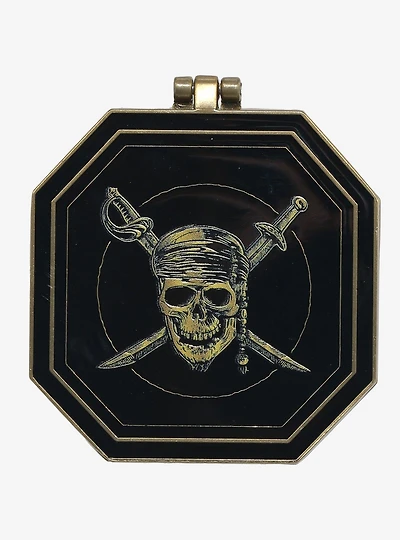 Disney Pirates of the Caribbean Spinning Compass Hinged Enamel Pin — BoxLunch Exclusive