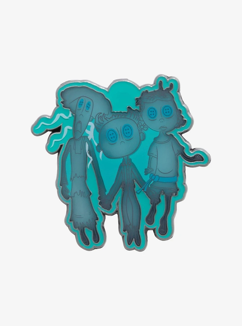 Loungefly Coraline Ghost Children Translucent Enamel Pin — BoxLunch Exclusive
