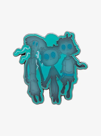 Loungefly Coraline Ghost Children Translucent Enamel Pin — BoxLunch Exclusive